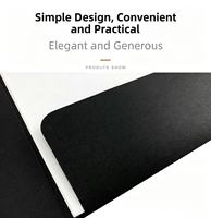 Porte-documents de présentation A4 A5 en carton recyclé minimaliste 300 g/m² avec dorure à chaud personnalisée, pochette simple ou double, pour documents de bureau