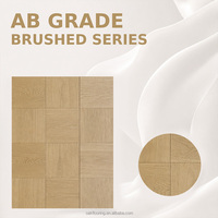 Colección de parquet de roble de gran formato con certificación CE, tablas largas de 1900 mm para el hogar.