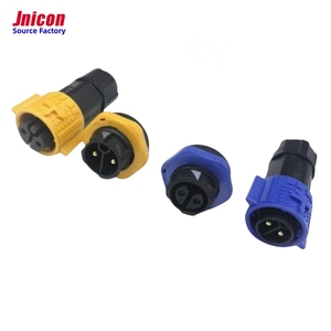 Jnicon M19 20A Công Nghiệp Cắm IP67 <span class=keywords><strong>Power</strong></span> Bảng Điều Chỉnh Núi Nhựa 2 Pin Nam Nữ Ổ Cắm LED Nhà Máy Ánh Sáng Không Thấm Nước Dây Kết Nối - Product Image 6