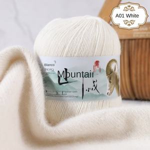 Filato di Cashmere a 4 Capi per Lavoro a Maglia, Lana Media Spessore per Sciarpe e Maglioni Fai-da-Te - Product Image 6