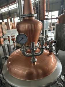 구리 증류 장비 제조 위스키 용 ZJ 가정용 알코올 증류기 증류기 - Product Image 3