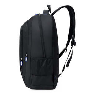 Haiyang Men's <b>Large</b> <b>Capacity</b> <b>Backpack</b> 20-35L Business Travel Laptop School Bag Solid Color With Interior Zipper Pocket - Product Image 3