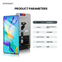 SOR qualité Super Quest marque téléphone portable LCD écran tactile de haute qualité pour HW NOVA 9 SE NOVA 11i R50se