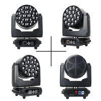 Professionnel 19X40W Bee Eye RGBW 4-en-1 Wash Light DMX Stage Lights pour les fêtes de mariage Disco KTV et les mariages de club