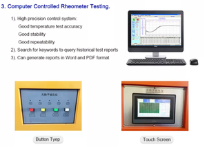 וליי mdr גומי פלסטיק, vulcameter שטוח ללא <span class=keywords><strong>Rheometer</strong></span> Rheeter - Product Image 5