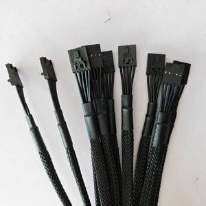 Индивидуальный медный проводной кабель в оплетке с разъемами JST/Molex для зарядных устройств умной бытовой техники (в ПВХ-изоляции) - Product Image 5