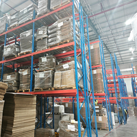 Étagères de stockage de palettes robustes en gros, fourniture d'usine, rayonnages en acier pour grands projets d'entrepôt en Asie du Sud-Est