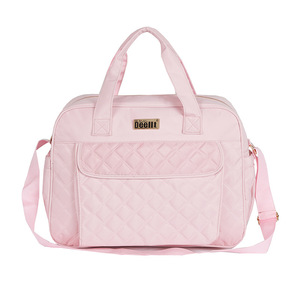 Sac à langer portable Deellt en tissu Oxford, sac à langer pour bébé, marque en gros, matelassé, imperméable, sacs personnalisés pour femmes en polyester - Product Image 2