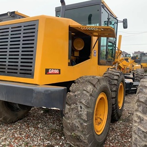 รถเกรดเดอร์มือสอง Caterpillar รุ่น GR180 ปี 2022 อุปกรณ์ก่อสร้างงานหนัก 140k สีเหลือง ยางขนาดใหญ่ เครื่องยนต์สมบูรณ์ - Product Image 2