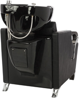Nouveau fauteuil de lavage Royal avec bac, pour salon de coiffure, salon de beauté, salon de barbier, vente en gros de mobilier de salon