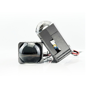 Phare bifocal à matrice d'objectif de projecteur bi-LED 45W 1.8 pouces avec feux de croisement Projecteur lumineux blanc froid 6500K Conduite de nuit - Product Image 3