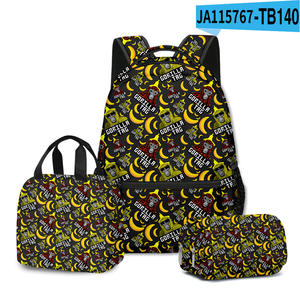 Estilo <span class=keywords><strong>de</strong></span> moda Nuevo juego Mochila <span class=keywords><strong>de</strong></span> <span class=keywords><strong>gorila</strong></span> <span class=keywords><strong>de</strong></span> dibujos animados con cierre <span class=keywords><strong>de</strong></span> cremallera Bolsa <span class=keywords><strong>de</strong></span> almuerzo <span class=keywords><strong>de</strong></span> poliéster impermeable y conjunto <span class=keywords><strong>de</strong></span> estuche <span class=keywords><strong>de</strong></span> lápices - Product Image 6