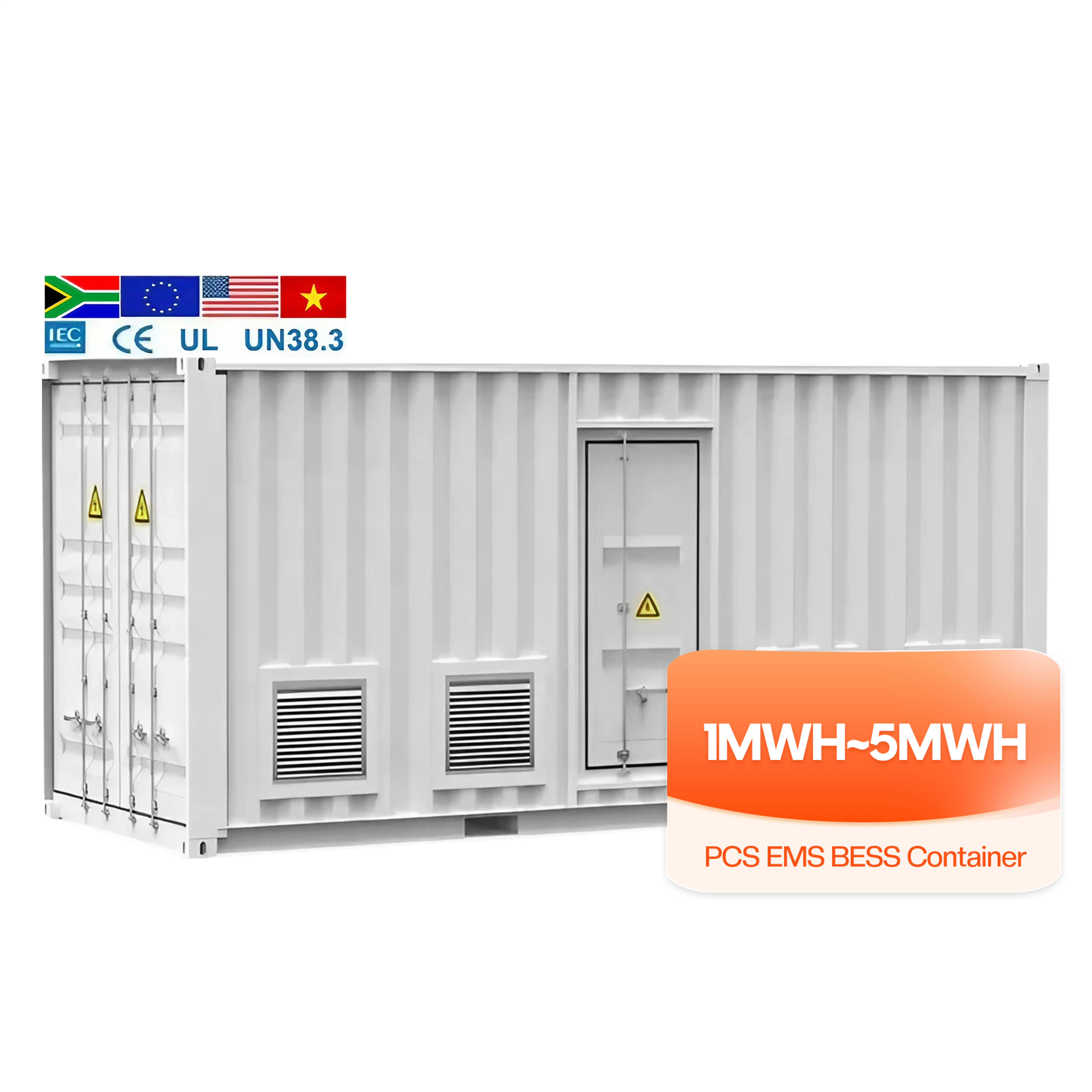 Dawnice Ess System 1 MWh Battery Ess Energy Storage System 1MWh Lifepo4 Battery Energy Storage System Container