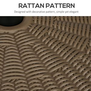 DB for Hot Sale 64 Lbs. Fillable <b>Umbrella</b> Base with Steel <b>Holder</b> 1.5\" 2\" Round <b>Umbrella</b> Stand Patio <b>Umbrellas</b> & Bases - Product Image 2