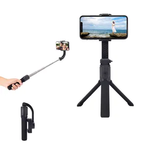 Buy One Axis Gimbal Stabilizer Blue tooth Remote Control Tripod With Anti shaking Automatic Balance Gimbal Tripod