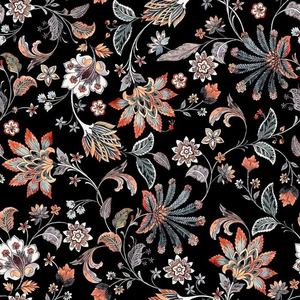 Servicio de Impresión Digital en Tela de Algodón con Diseño Floral, Estilo Étnico, para Confección de Prendas y Vestidos, Superventas - Product Image 5