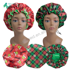 Bonnets <span class=keywords><strong>de</strong></span> <span class=keywords><strong>Noël</strong></span> Offre Spéciale personnalisés <span class=keywords><strong>Bonnet</strong></span> <span class=keywords><strong>de</strong></span> sommeil en satin soyeux et doux avec logo Chapeau <span class=keywords><strong>de</strong></span> <span class=keywords><strong>Noël</strong></span> personnalisé - Product Image 2