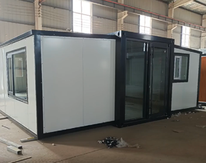 Casa Contenedor Modular Portátil <span class=keywords><strong>de</strong></span> <span class=keywords><strong>Lujo</strong></span> <span class=keywords><strong>de</strong></span> 20/30/40 Pies, Casa Móvil Prefabricada Moderna, Casa <span class=keywords><strong>de</strong></span> Camping Plegable y Expandible - Product Image 5