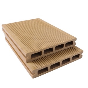 Hiện đại sàn sân sau sàn bởi thiết kế ngoài trời boong decking WPC <span class=keywords><strong>Composite</strong></span> Bảng Gỗ sàn nhựa - Product Image 4