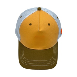 Casquettes Trucker Personnalisées en Gros avec Logo Brodé, Casquettes Courbées 5 Panneaux en Sergé et Maille, Écussons et Logos Personnalisés Courants - Product Image 1