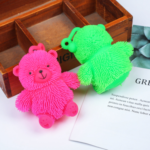 XTQ vendita calda TPR materiale palla palla palla leggera orso medio spremitura giocattolo antistress morbido giocattolo per bambine - Product Image 6