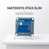 Controlador de Vuelo MATEKSYS H7A3-SLIM STM32H7A3 con Doble BEC, Blackbox de 128MB, CAN Bus, AT7456E OSD para Drones FPV y Aviones RC