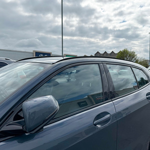 Car Roof Rack Piano Black Carbon Fiber Texture Adhesive 163x14x13cm For BMW 1 Series F40 F70 2019 Models - Product Image 3