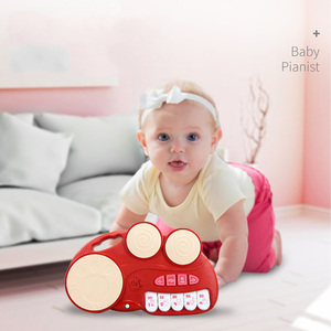 Đàn Piano Điện Tử, Đồ Chơi Âm Nhạc Vui Nhộn, Đánh Trống Bằng Tay, Xếp Hình, Quà Tặng Sinh Nhật Cho Trẻ Em - Product Image 3