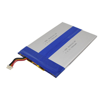 Paket baterai polimer litium samping GEB 3649162-2P 3649162 3.7V 7800mAh baterai Lipo kantong ultra-tipis untuk Tablet pintar