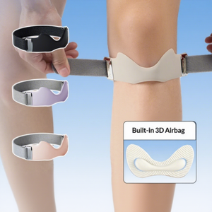 Genouillères de basketball pour adultes en gros, avec sangle rotulienne, respirantes, réglables, soutien doux, bande de compression, protection contre les blessures - Product Image 4