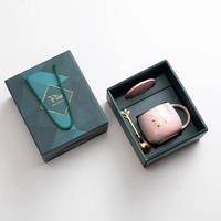 Boîte de cadeau d'entreprise élégante noire unie bon marché de luxe personnalisée Boîte de bouteille de tasse à café