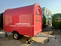Camion commercial de restauration rapide pour camping-car mobile aux normes françaises pour crème glacée, pizza, gaufres, churro, pop-corn, bonbons