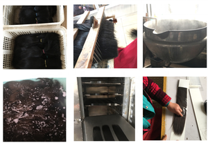 Mezcla de color personalizado 3B 3C 4B 4c afro rizado micro enlace doble dibujado queratina extensiones de cabello pre-adheridas - Product Image 6