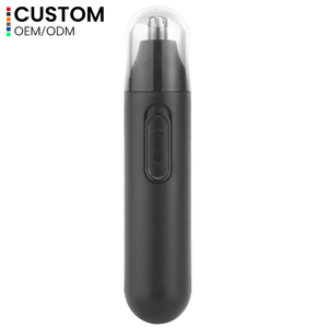 Deribao Tondeuse à <span class=keywords><strong>poils</strong></span> de <span class=keywords><strong>nez</strong></span> USB en plastique, sans douleur, silencieuse, étanche, portable, outil de toilettage lavable, <span class=keywords><strong>pour</strong></span> <span class=keywords><strong>poils</strong></span> <span class=keywords><strong>du</strong></span> visage, idéale <span class=keywords><strong>pour</strong></span> <span class=keywords><strong>les</strong></span> voyages - Product Image 1
