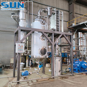 Fabrikpreis Edelstahl-Dampf-Vakuum-Einfachverdampfer mit Fallfilmtechnologie Energiesparend für Fruchtsaftkonzentrat - Product Image 2