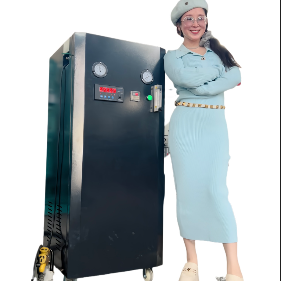 Core Components PLC & Motor Nitrogen Generator with Nitrogen Gas Cylinder for Gas Protection Nitrogen Blanket Copper Furnace