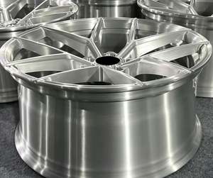 Rines de Aleación Forjados Ligeros de Alto Rendimiento de 17-22 Pulgadas 5x112 5x120 Plateados con Acabado Cepillado para BMW X5 X6 <span class=keywords><strong>Audi</strong></span> S RS Mercedes AMG - Product Image 5