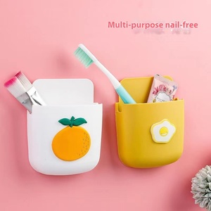 Convenient <b>Wall</b>-Mounted Plastic TV Air Conditioner <b>Storage</b> <b>Rack</b> Remote Control Single for Bedroom Bedside Mobile Phone Charging - Product Image 5