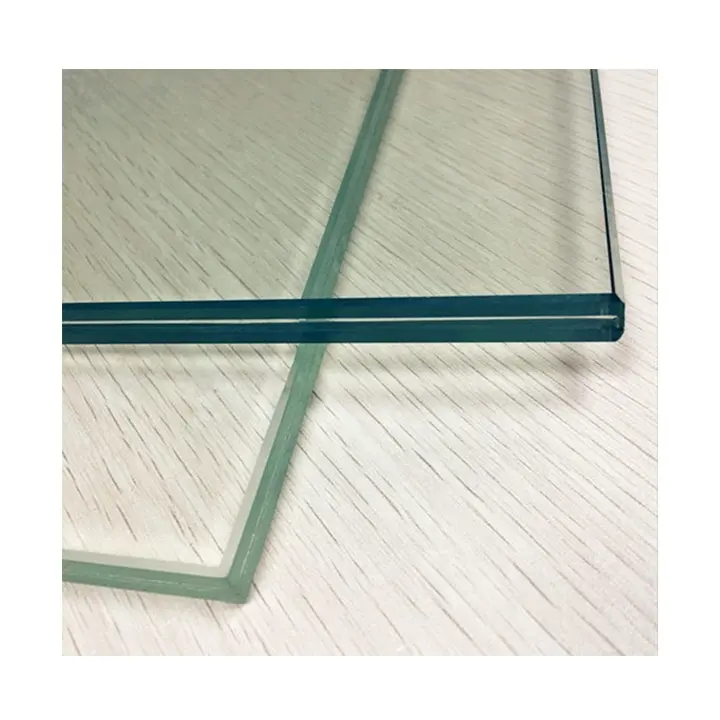 Verre de sécurité feuilleté PVB transparent de 6 + 0.38 + 6mm pour fenêtre