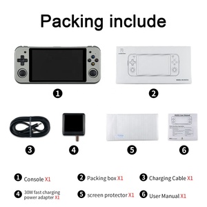 Console de jeu portable rétro processeur RK3399 <span class=keywords><strong>RG552</strong></span>, avec WiFi BT, pour Android Linux, avec 4000 jeux intégrés + 20 + simulateur - Product Image 6