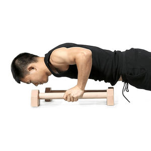 Attrezzo per Allenamento Ginnastico, Barre Regolabili Portatili <span class=keywords><strong>in</strong></span> Legno per Flessioni e Dip, Parallettes per Uomini e Donne - Product Image 5