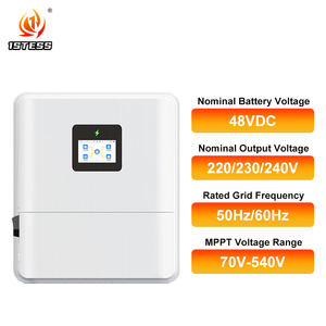 ระบบไฮบริดโซลาร์เซลล์แบบเฟสเดียว คลื่นไซน์บริสุทธิ์ 48V 3kw 3.6kw 4.6kw 5kw 6kw  แบบออนกริดและออฟกริด พร้อมระบบ MPPT รองรับแผงโซลาร์เซลล์ 550V - Product Image 2