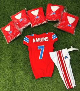 Uniforme de fútbol americano para jóvenes, totalmente sublimado, 100% poliéster, alta calidad, jersey personalizado, fabricado en fábrica. - Product Image 1