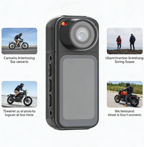 Caméra sportive 2.7K S72 pour la vidéo de cyclisme avec cordon magnétique, idéale pour les activités de plein air comme le cyclisme et l'escalade - Product Image 5