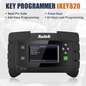 เครื่องโปรแกรมกุญแจรถยนต์ Autek IKey820 OBD2 รุ่นดั้งเดิม อุปกรณ์มืออาชีพสำหรับโปรแกรมกุญแจรถยนต์ Ikey 820 - Product Image 3