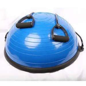 Metà Yoga palla equilibrio con la fascia di Resistenza torsione vita disco sport balance trainer set con up