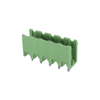 Conector Dinkle ECH350V-02P 2EHDR-02P-BK TERM BLK 2POS 3.50MM HDR Verde