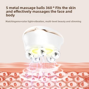 เครื่องนวดหน้า EMS ไมโครเคอร์เรนท์ 5D บอล 7 สี พร้อมไฟ LED กันน้ำ สำหรับดูแลผิวหน้า มือ และผิวกาย - Product Image 3