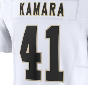 2025新缝合学院新奥尔良圣徒美式橄榄球球衣 #41 Kamara - Product Image 3