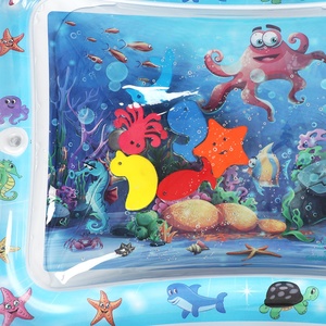 Alfombra de Agua Inflable Flotante para Bebés, de Alta Calidad, para Jugar Boca Abajo, en Oferta - Product Image 3